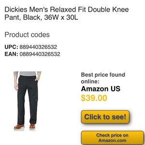 Black Men’s Relax Fit Pants. 
Smoke Free & excellent condition.